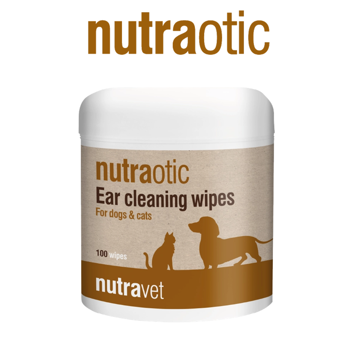 Nutraotic ear cleaning wipes