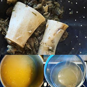 Bone broth Collage